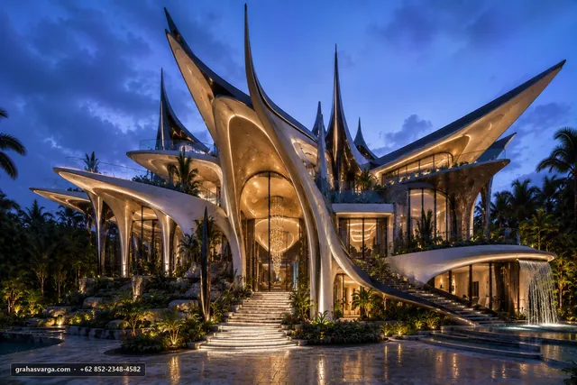 Pustaka arsitektur lokal Sumatera Barat. — visual arsitektur 1