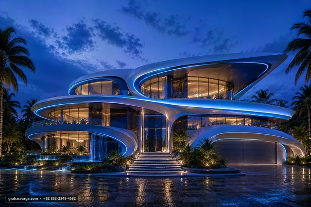 Arsitektur untuk Kabupaten Agam. — pandangan arsitektur 2