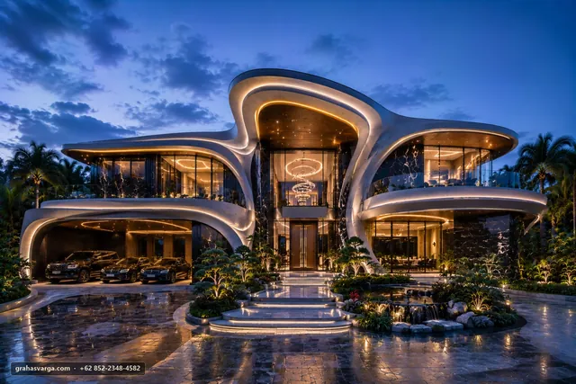 Arsitektur lokal Kabupaten Dharmasraya — Graha Svarga