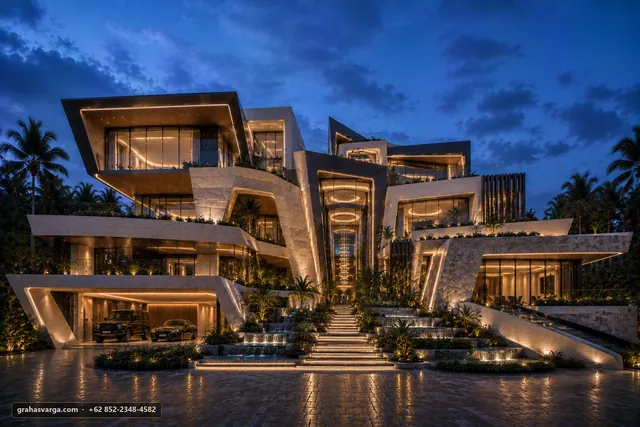 Arsitektur untuk Kabupaten Tanah Datar. — pandangan arsitektur 3